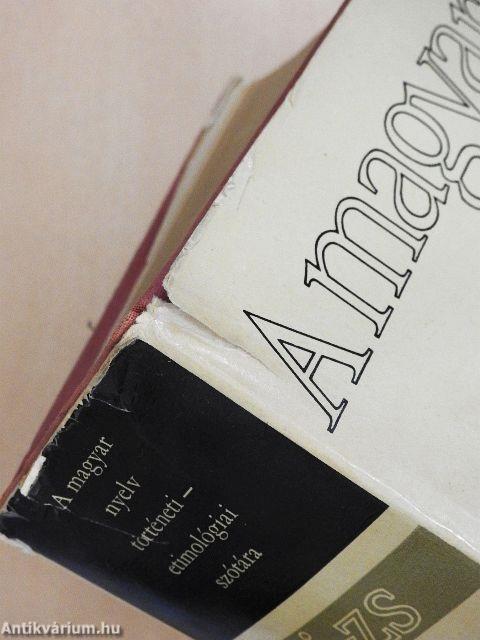A magyar nyelv történeti-etimológiai szótára 1-3.