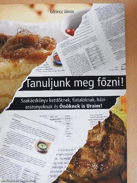 Tanuljunk meg főzni!