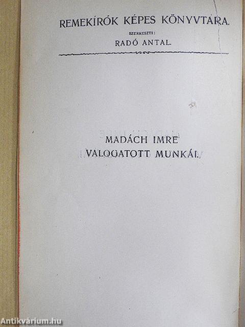 Madách Imre válogatott munkái