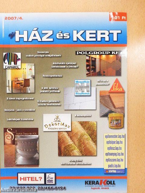 Új Ház és Kert 2007/4