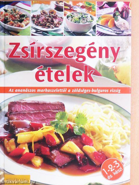 Zsírszegény ételek