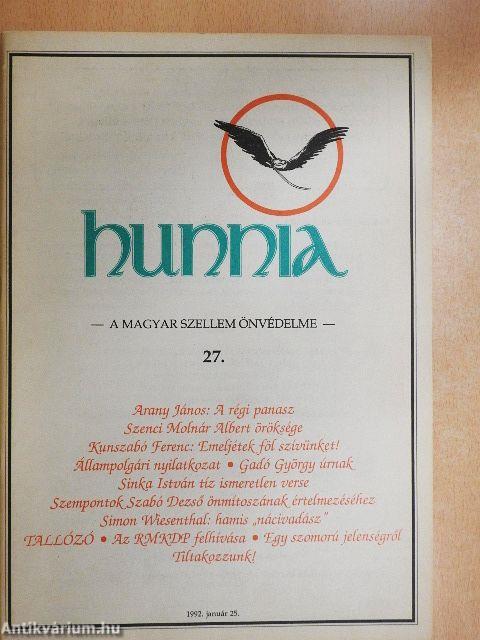 Hunnia 1992. január 25.