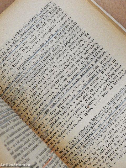 A tudományos szocializmus és a munkásmozgalom története I/1-2.