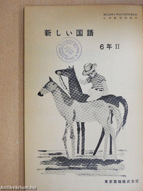 Új japán nyelv 6/II. (japán nyelvű)