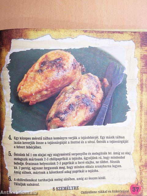 Minden idők legtüzesebb chilis receptjei 