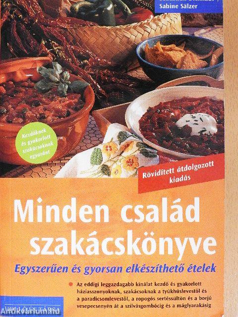 Minden család szakácskönyve