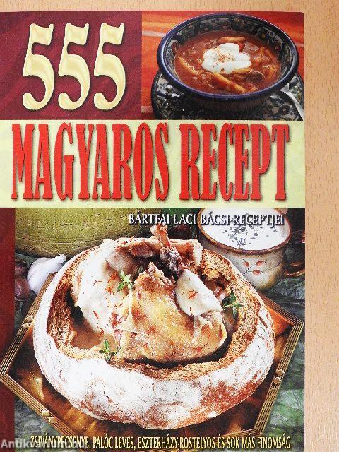 555 magyaros recept