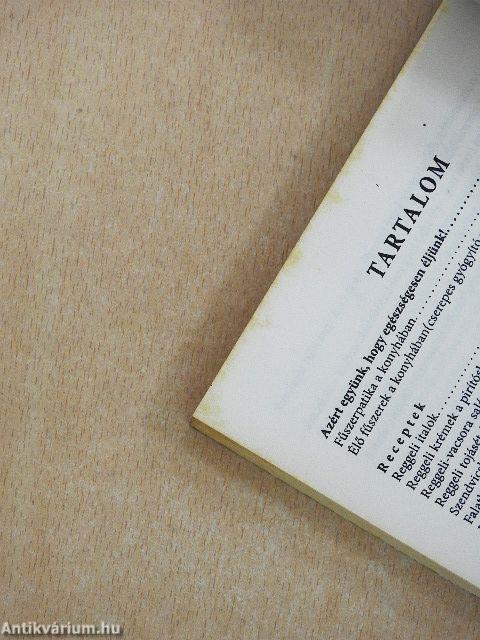 Bártfai Laci bácsi fitness szakácskönyve