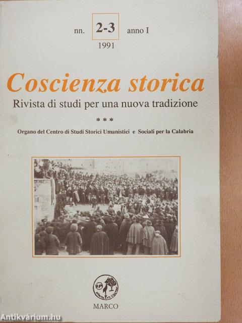 Coscienza storica 1991 2-3.
