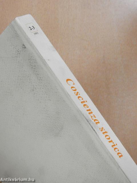 Coscienza storica 1991 2-3.