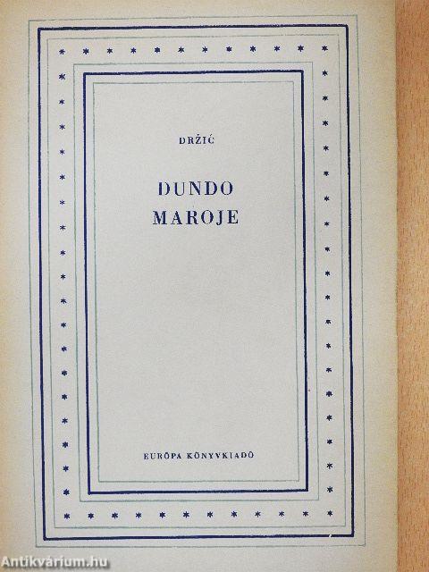 Dundo Maroje