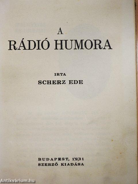 A rádió humora