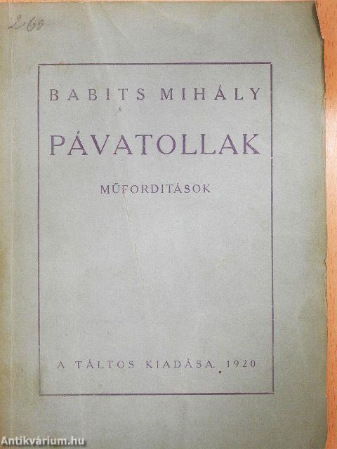 Pávatollak