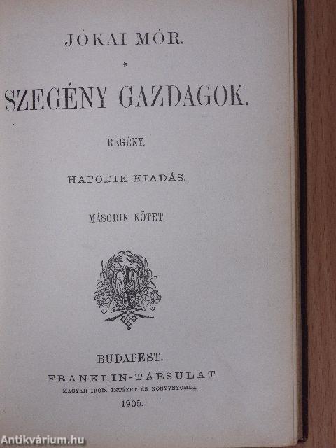 Szegény gazdagok I-II./Az utolsó budai basa