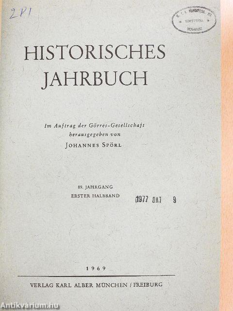 Historisches Jahrbuch 1969/I-II.