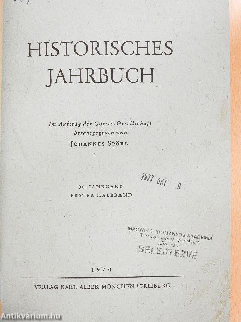 Historisches Jahrbuch 1970/I-II.