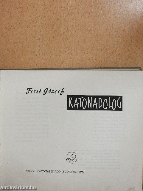 Katonadolog