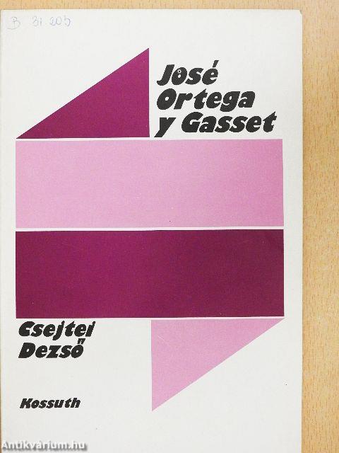 José Ortega y Gasset