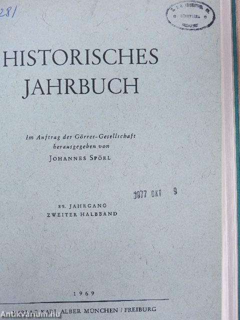 Historisches Jahrbuch 1969/I-II.