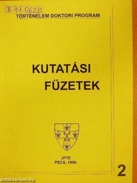 Kutatási füzetek 2.