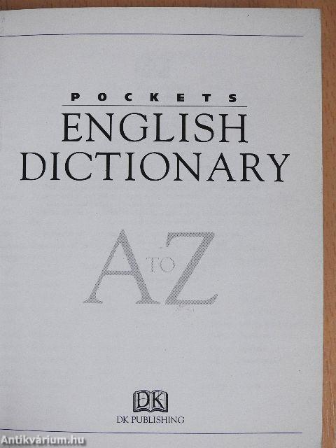 Pockets English Dictionary A to Z