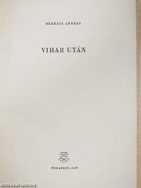 Vihar után