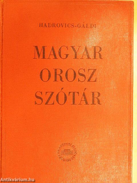 Magyar-orosz szótár