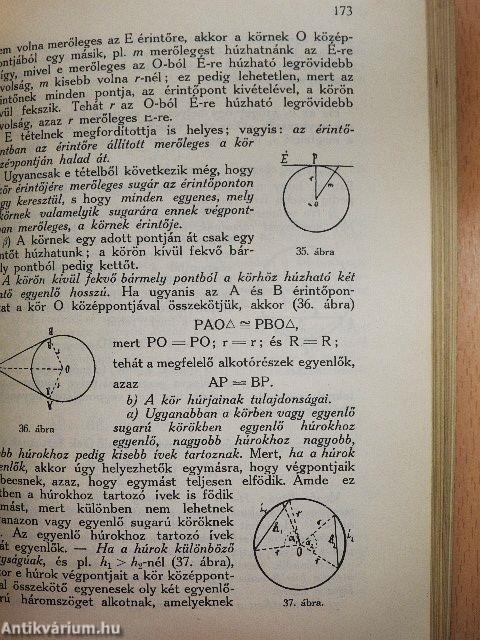 Algebra és geométria