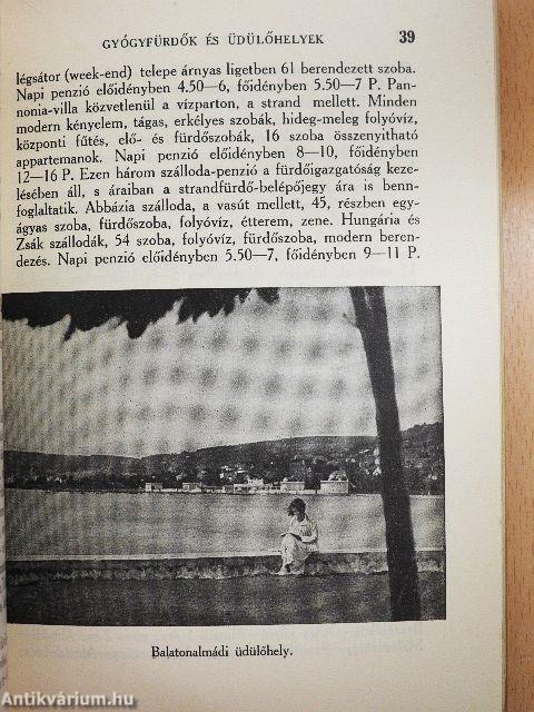 Magyarország fürdőinek, ásványvizeinek, üdülőhelyeinek ismertetése