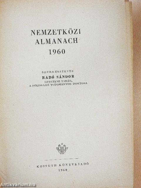 Nemzetközi Almanach 1960