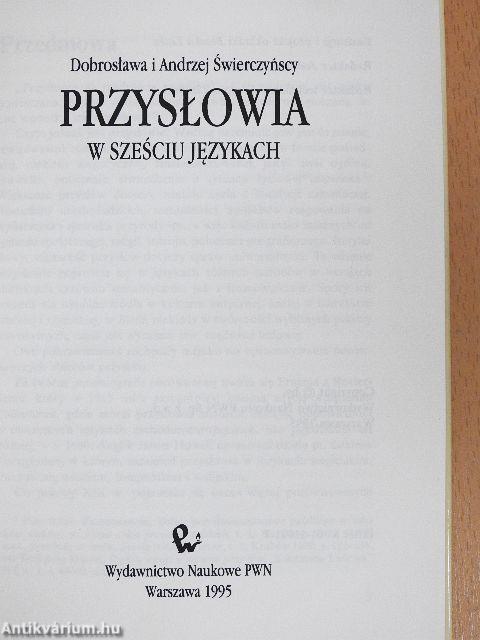 Przyslowia w Szesciu Jezykach