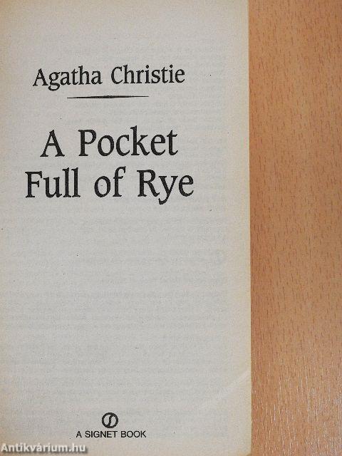 A Pocket Full of Rye