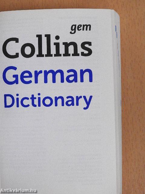 Gem Collins German Dictionary