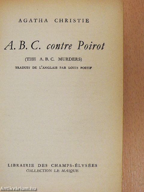 A. B. C. contre Poirot