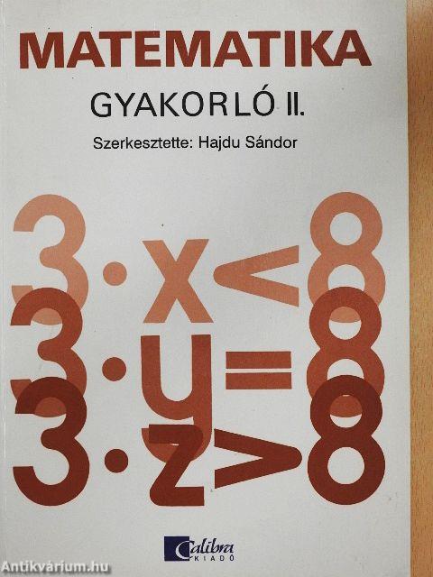 Matematika gyakorló II.