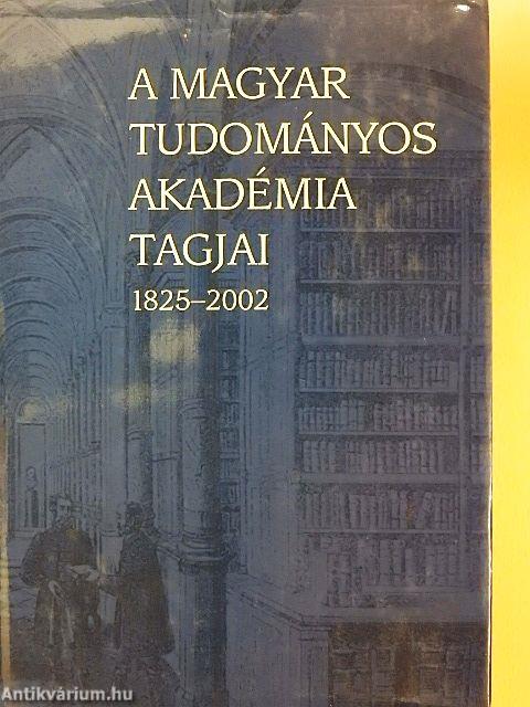 A Magyar Tudományos Akadémia tagjai II. (töredék)