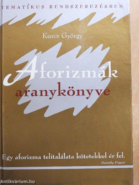 Aforizmák aranykönyve