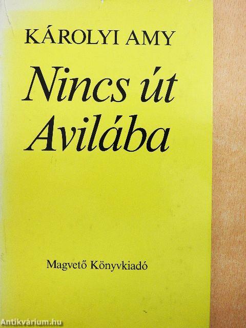 Nincs út Avilába