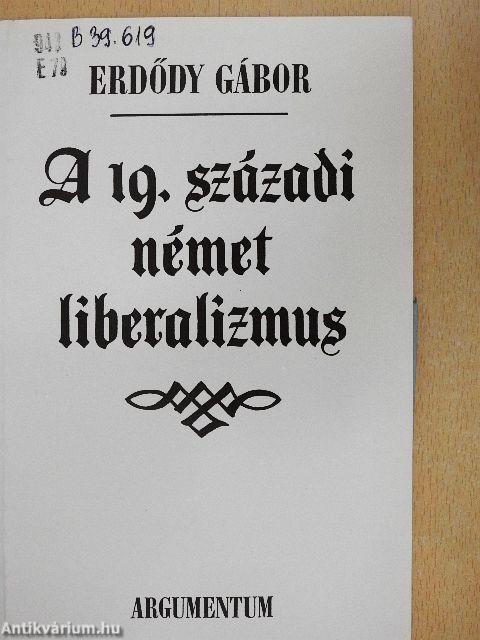 A 19. századi német liberalizmus