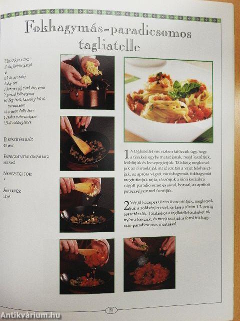 33 tésztaétel lépésről lépésre