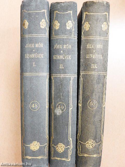 Szinművek I-III. 