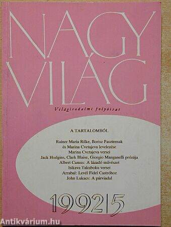 Nagyvilág 1992. május