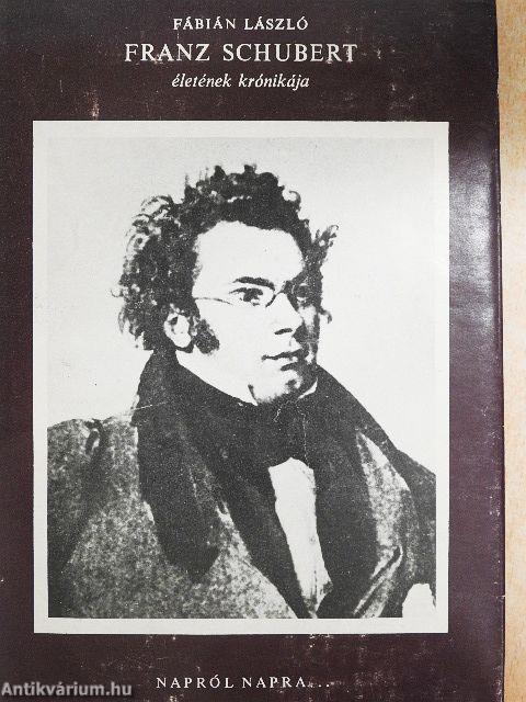 Franz Schubert életének krónikája