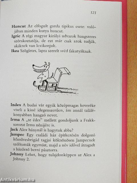 Kutya utónévkönyv