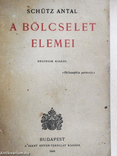 A bölcselet elemei