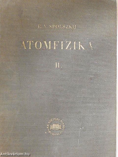 Atomfizika II.