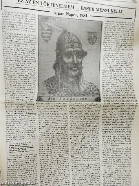 Szittyakürt 1984. június