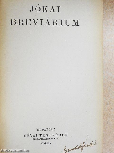 Jókai Breviárium