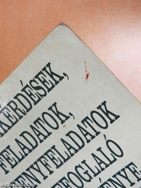 Vizsgakérdések, feladatok, versenyfeladatok összefoglaló gyűjteménye fizikából 1. (töredék)