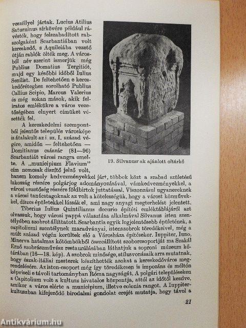 Sopron rómaikori emlékei